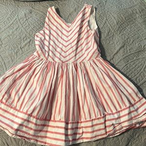 Gymboree red stripe dress